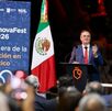 Marcelo Ebrard presenta el InnovaFest en Monterrey con premios de 17 mdp y supervisa la inversión de 4,000 mdd de Ternium en Pesquería.