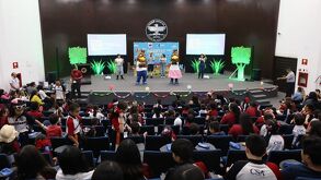 La magistrada Laura Perla Córdova encabezó actividades lúdicas y la obra 