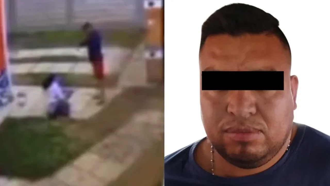 Edgar ‘N’, subdirector de la policía de Xalatlaco, Estado de México, fue detenido tras difundirse un video en el que agrede a su esposa.