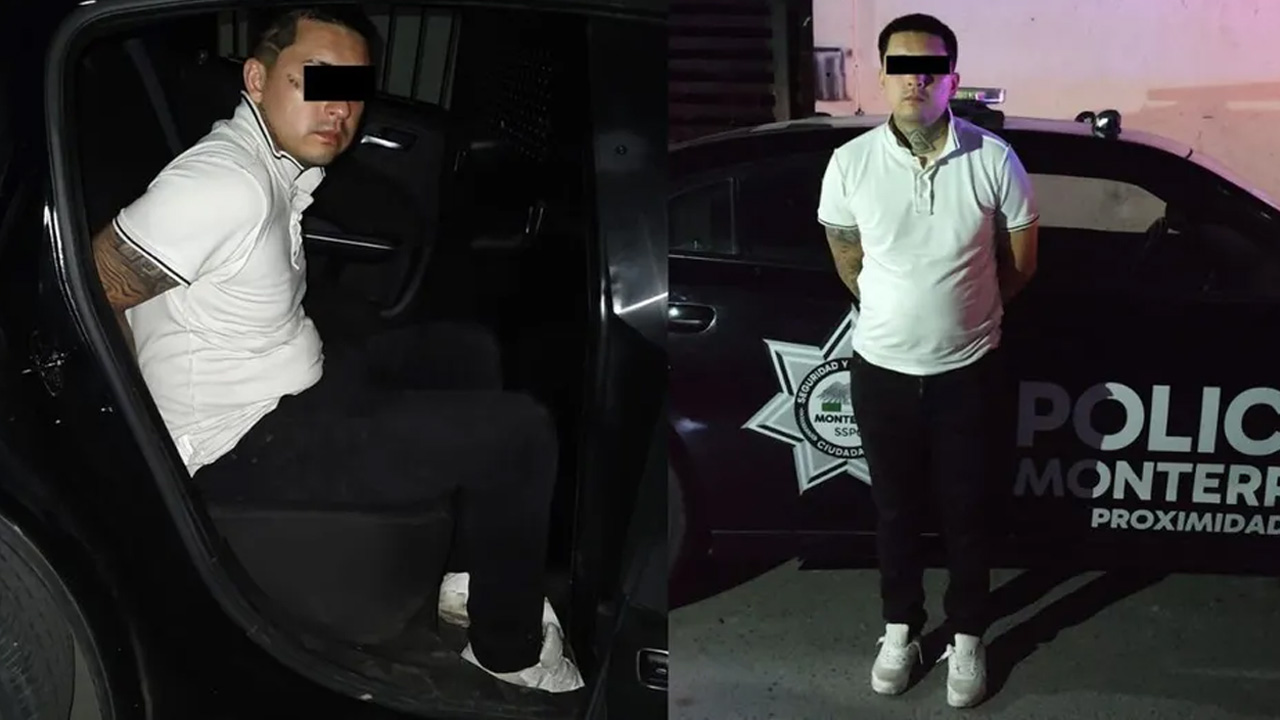 Un joven fue detenido en Monterrey tras presuntamente golpear y amenazar de muerte a su madre de 63 años.