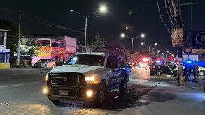 Tras el incidente, al sitio arribaron unidades de la Policía Municipal