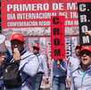 Trabajadores marchando en CdMx el 1 de mayo
