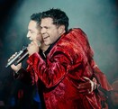 Jorge Medina y Josi Cuen se presentaron en el Palenque de la Feria Nacional de San Marcos en su segunda fecha.