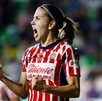 Licha Cervantes en la máxima goleadora de Chivas