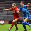 Toluca vs Tigres Femenil desde el Estadio Nemesio Diez.