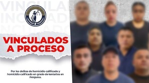 Los policías fueron detenidos durante un operativo conjunto en el que participaron fuerzas estatales y el Ejército Mexicano.