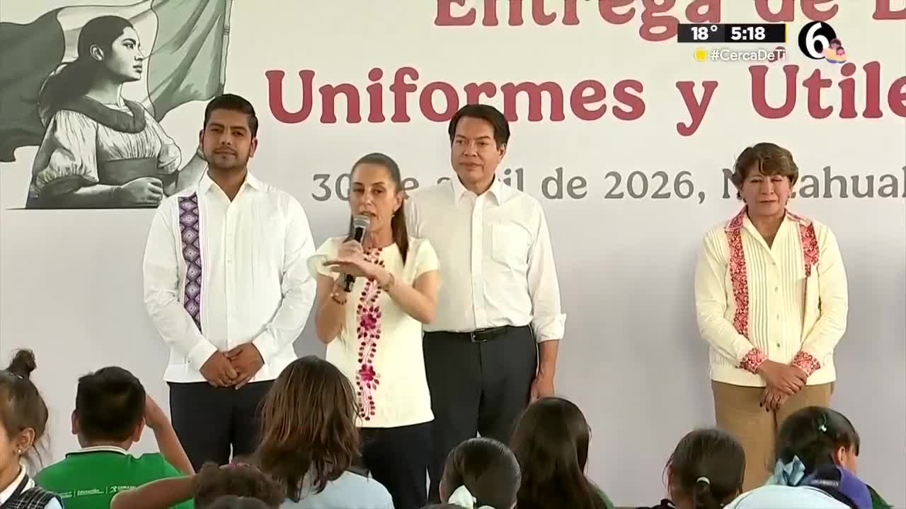 En Nezahualcóyotl inició la entrega de tarjetas de la beca Rita Cetina.