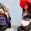 Altas temperaturas se han registrado en la Ciudad de México, la gente trata de reguardarse del Intenso sol