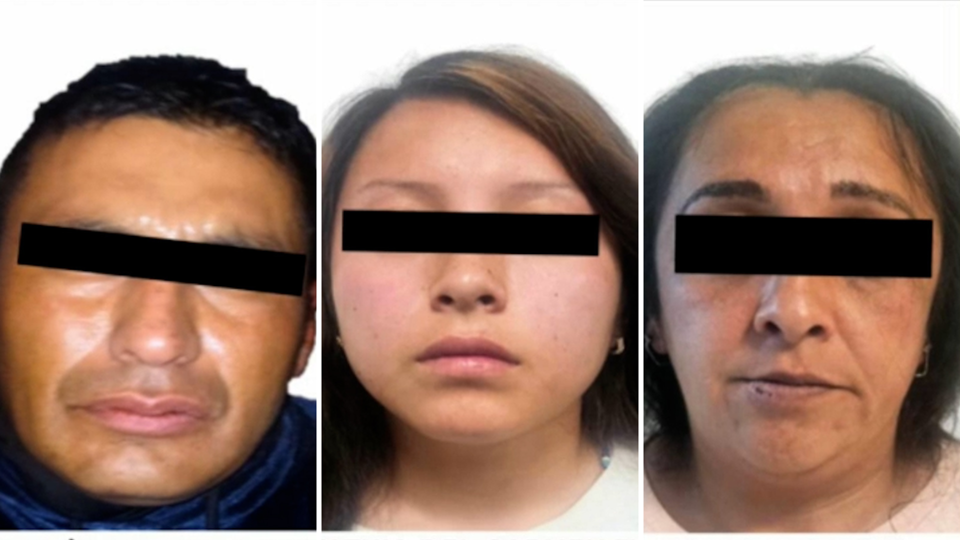Ataque en palenque clandestino de La Paz, Edomex, deja un menor muerto. Detienen a Eduardo N, Tania Itzel N y Katia del Carmen 'N' por cobro de piso.