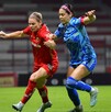 Toluca vs Tigres Femenil desde el Estadio Nemesio Diez.