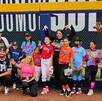 Sultanes de Monterrey en la clínica impartida por jugadores.