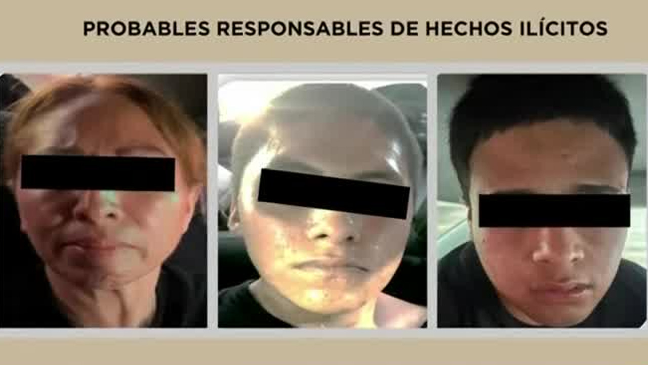 Tres personas fueron detenidas en Ecatepec con más de 15 kilos de marihuana y 400 gramos de cristal.