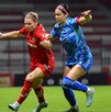 Toluca vs Tigres Femenil desde el Estadio Nemesio Diez.