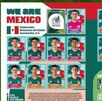 Páginas de México en el Álbum Panini del Mundial 2026.
