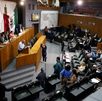Bancadas del PRI, PAN, MC, Morena y PT logran consenso para modernizar las sesiones del Congreso local con votaciones electrónicas y nuevas reglas de debate.