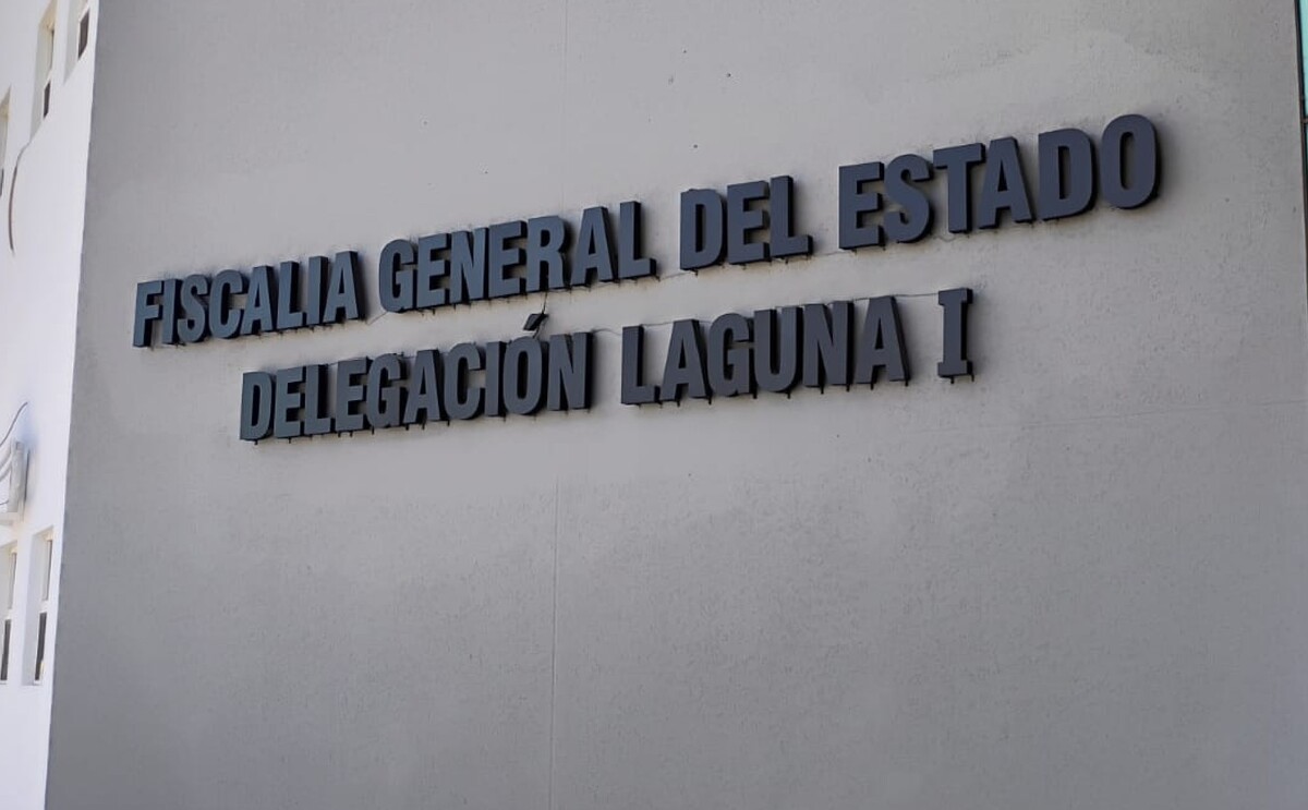 Fiscalía Laguna l donde están detenidos los sujetos que presuntamente agredieron a un guardia de Ferromex en Torreón.