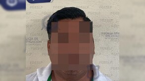 Agentes de la Policía de Investigación de SLP en colaboración con la Fiscalía General de Veracruz cumplimentaron una orden de aprehensión contra Elías 