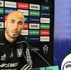 Guido Pizarro en la conferencia de Champions Cup.