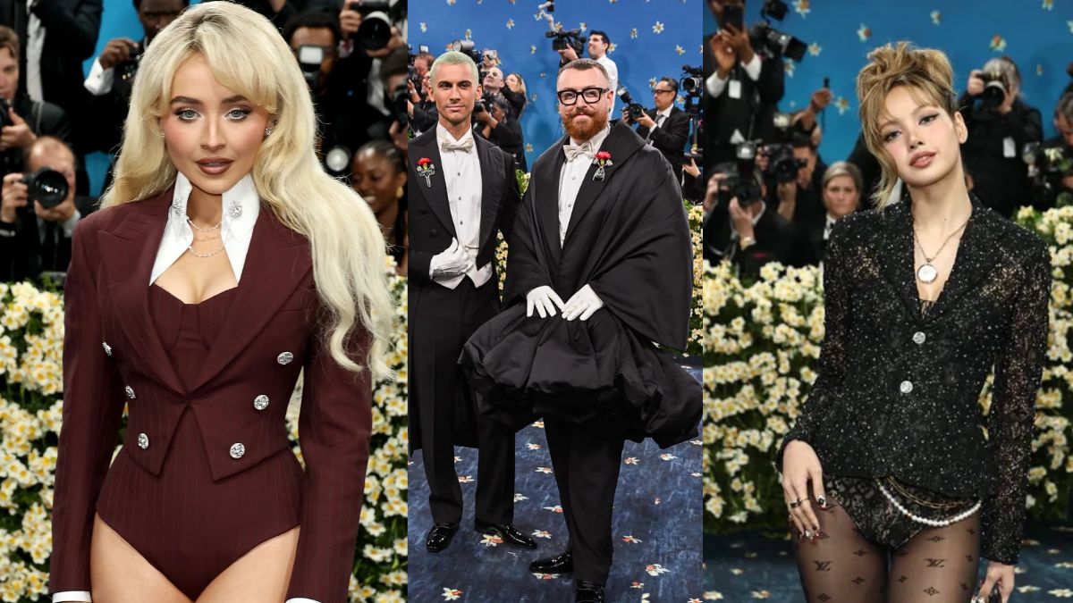 Sabrina Carpenter, Sam Smith, Lisa en Met Gala 2025