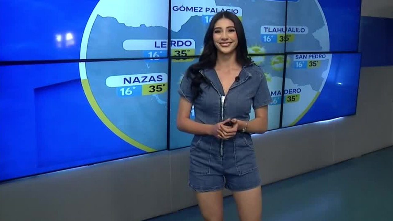 Fanny Ramírez nos da el pronóstico del tiempo en Laguna para este lunes 03 de mayo 2026.