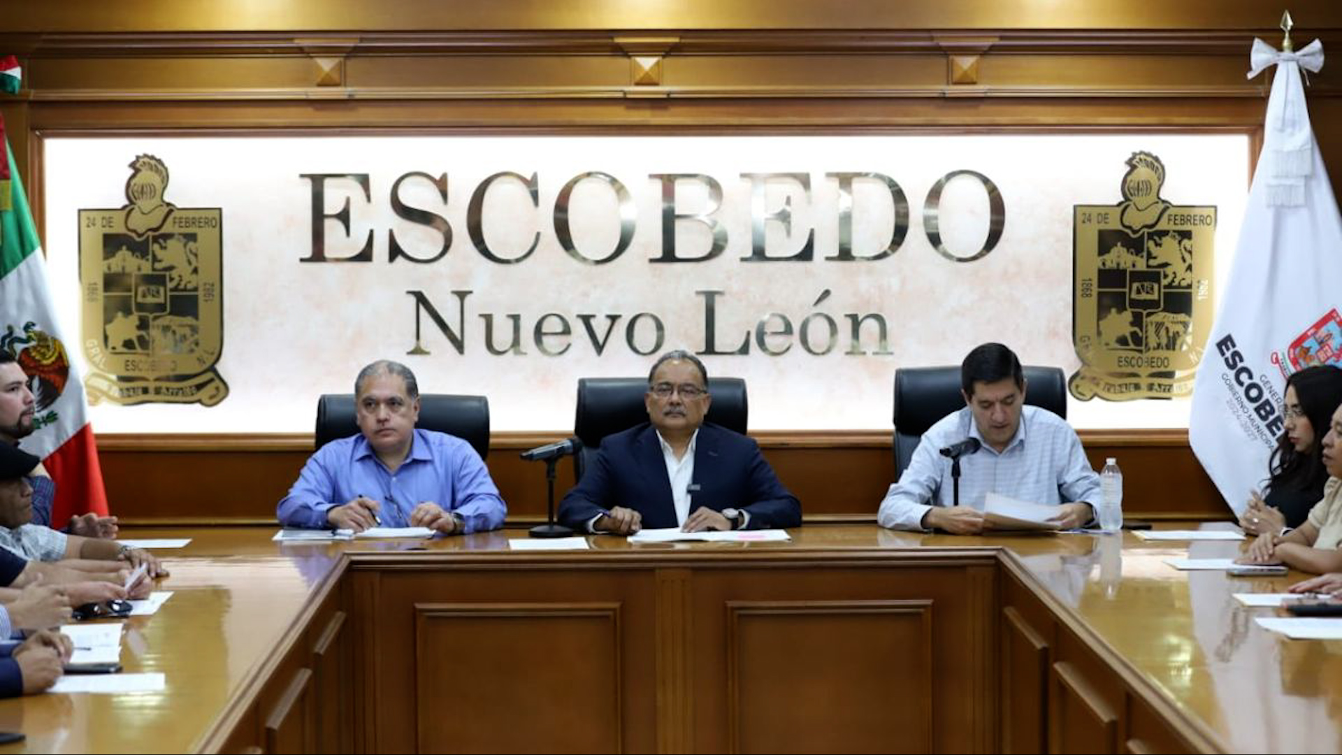 Andrés Mijes solicita licencia temporal en Escobedo para competir por la candidatura de Morena a la gubernatura de Nuevo León en 2027.
