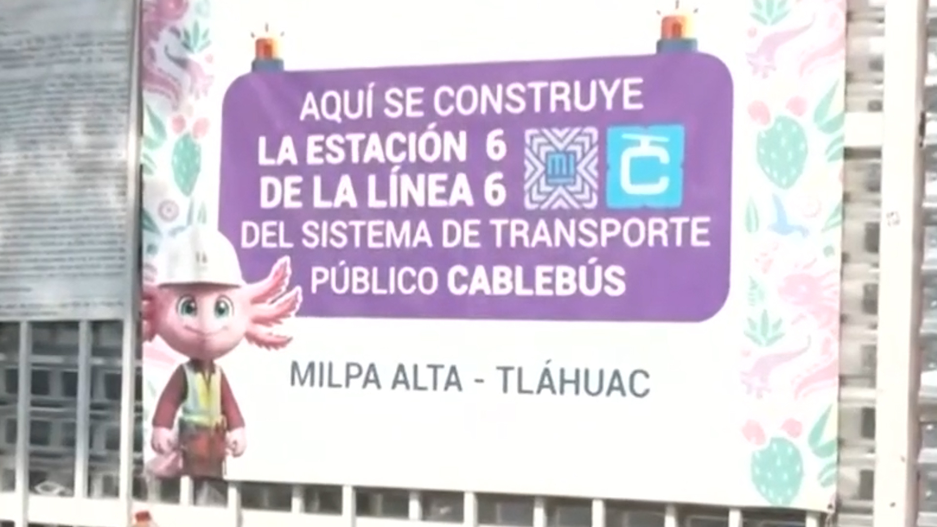Conoce la ruta y estaciones de la Línea 6 del Cablebús. Inician obras para conectar Milpa Alta con el Metro Tláhuac en 12.3 kilómetros de extensión.