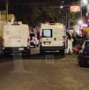 Peritos levantan el cuerpo del hombre asesinado en el paradero de Indios Verdes.