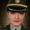 Jenyfer Marciales, joven comandante que fue encontrada muerta después de haber denunciado el acoso que recibía por parte de su superior.