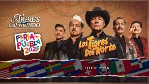 cartel de los tigres del norte en la feria de puebla