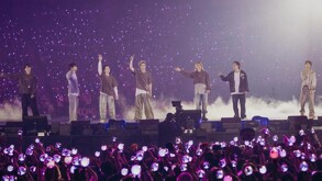 Banda de K-pop BTS.