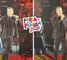 carlos rivera cantando en el palenque de la feria de puebla