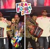 eduin caz y los tigres del norte en el escenario de la feria de puebla