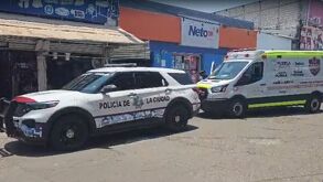Ataque armado en el Mercado Morelos, deja a un presunto menor de edad herido.