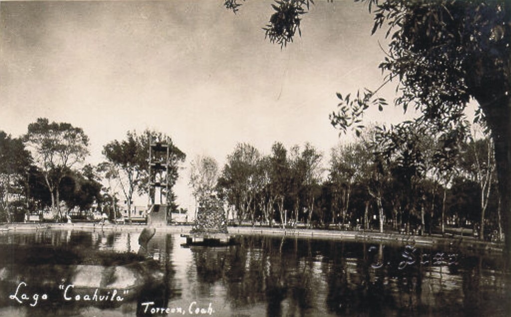 Foto del lago de la Alameda.