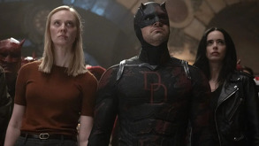Daredevil Karen Page Jessica Jones en una de las escenas finales de la temporada 2 de Born Again