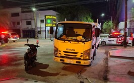 foto del siniestro al oriente de Torreón.