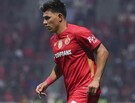 Jesús Gallardo jugando con Toluca los Cuartos de final contra Bravos en el Nemesio Diez.
