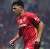 Jesús Gallardo jugando con Toluca los Cuartos de final contra Bravos en el Nemesio Diez.