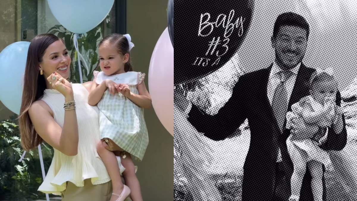 Mariana y Samuel realizaron un gender reveal
