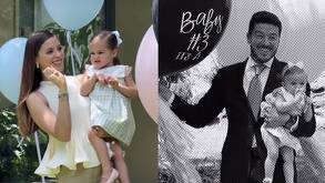 Mariana y Samuel realizaron un gender reveal