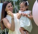 Mariana y Samuel realizaron un gender reveal