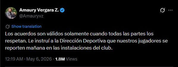 Descubre por qué Amaury Vergara ordenó que los jugadores de Chivas abandonen la Selección Mexicana y reporten en Verde Valle. ¿Crisis rumbo al Mundial 2026?