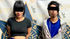 Pareja detenida con droga en guadalupe