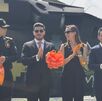 Samuel García recibe helicóptero Black Hawk
