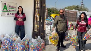 Donación de tapitas en escobedo