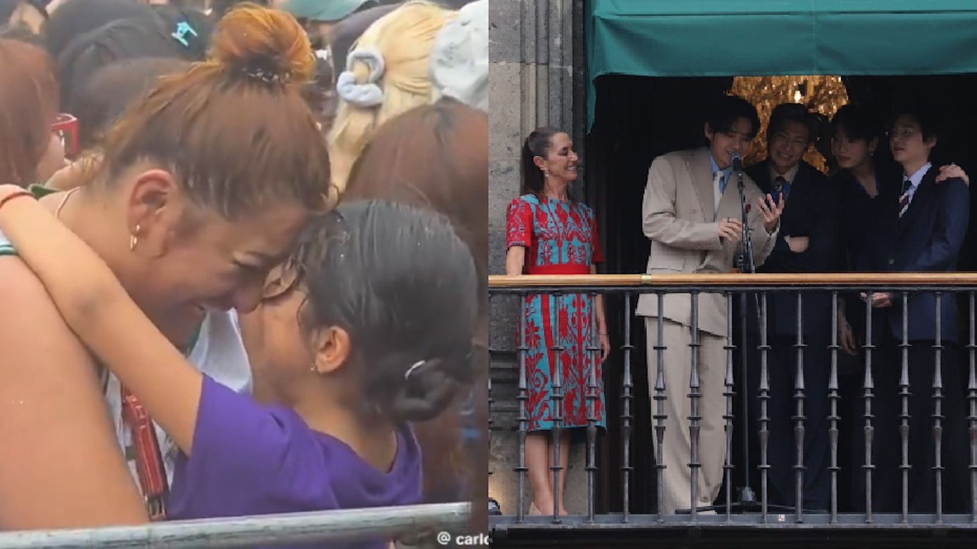 BTS paralizó el Zócalo de la CdMx. Más de 50 mil fans se reunieron para ver a la banda de K-pop, que sorprendió hablando español antes de sus conciertos.