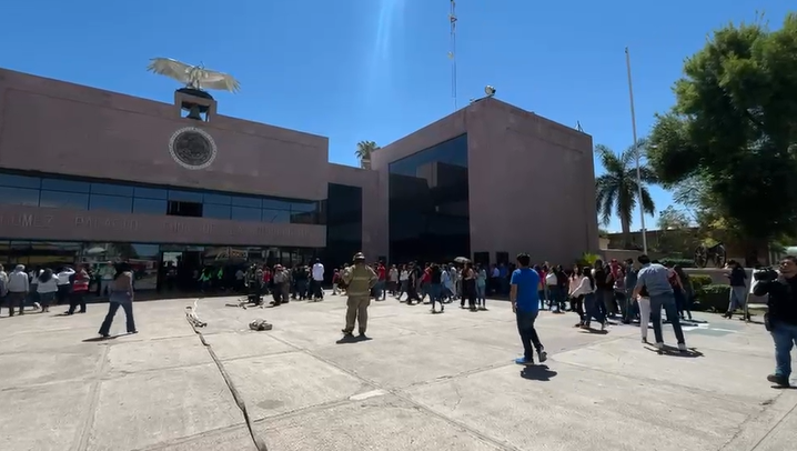 El ayuntamiento de Gómez Palacio realizó de manera exitosa el simulacro nacional 2026 este miércoles en la Presidencia Municipal.