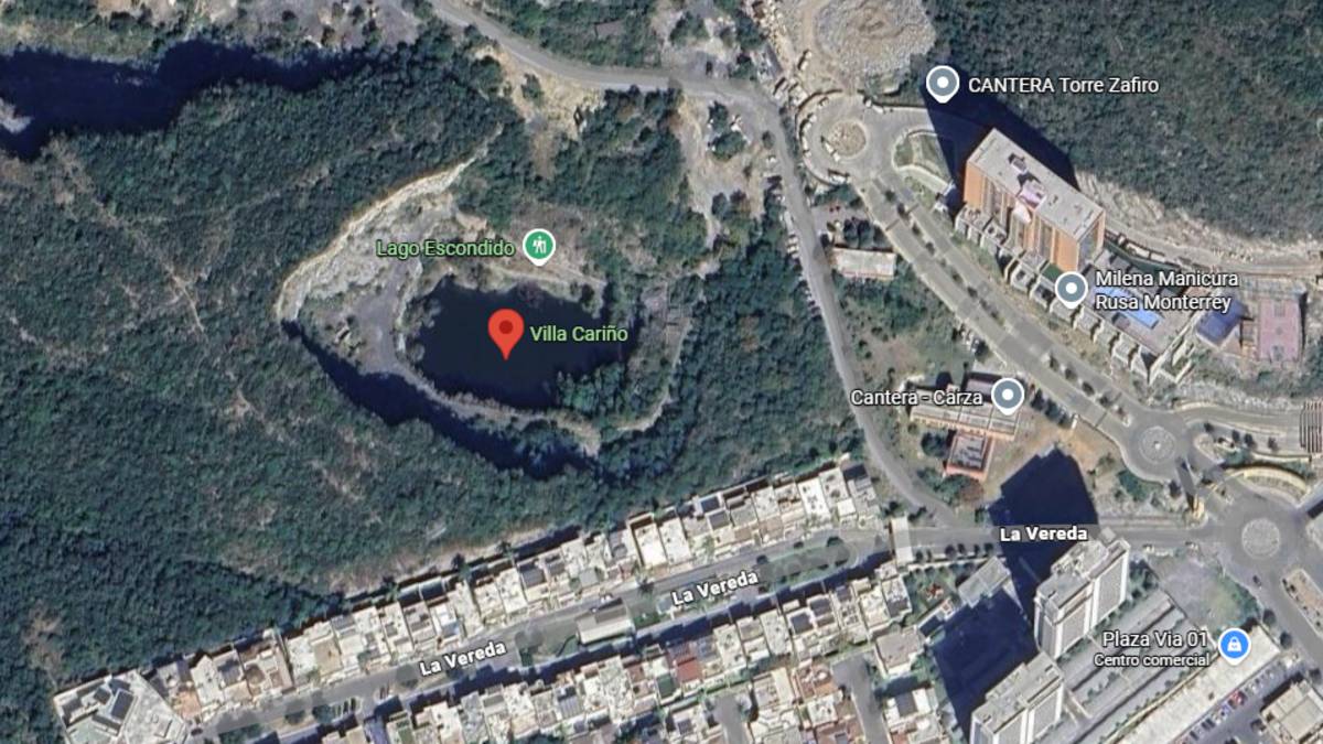 Villa Cariño visto desde Google Maps