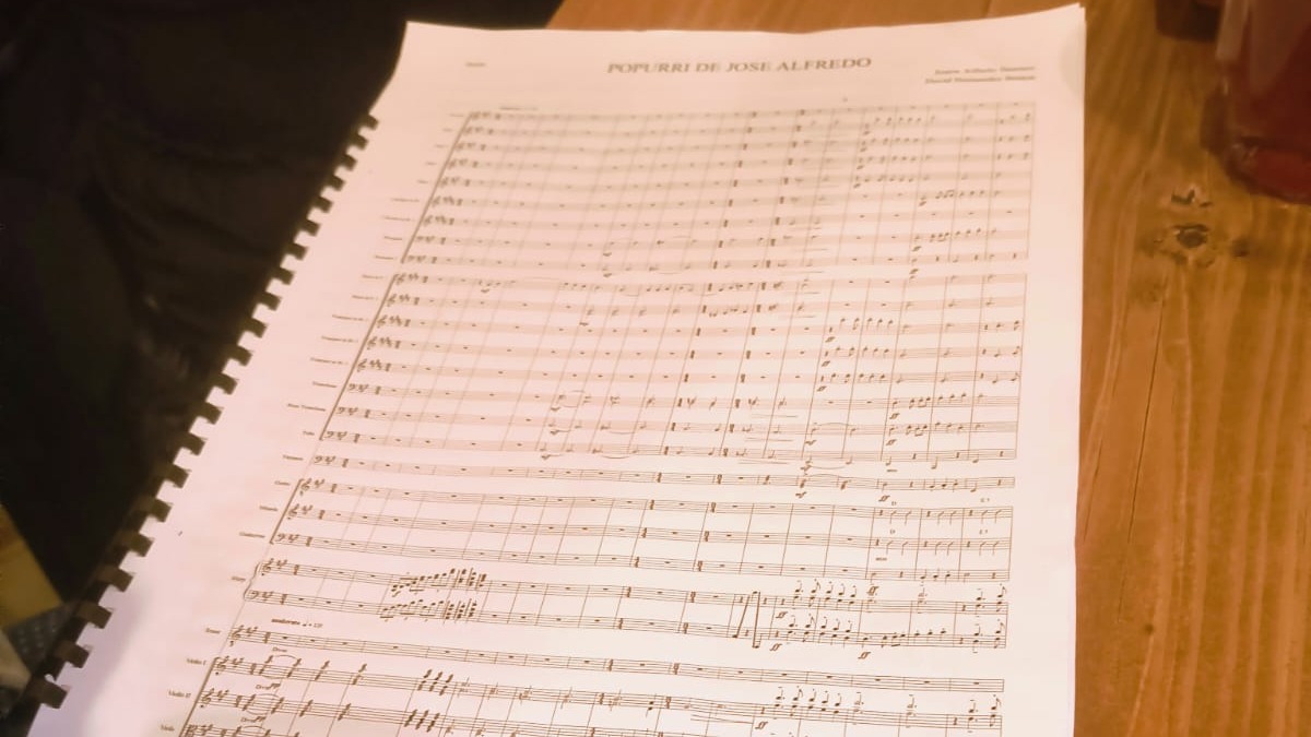 Composiciones musicales del popurrí de la Gala 'Por Amor a Puebla'