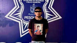 Un hombre fue detenido en Pesquería tras presuntamente agredir y lesionar con un cúter a su pareja sentimental en la colonia Valle de Santa María.